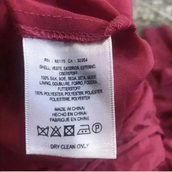 NEW Anthropologie Embroidered Silk Jumpsuit Romper PINK Sz M By Elevenses - Picture 10 of 10